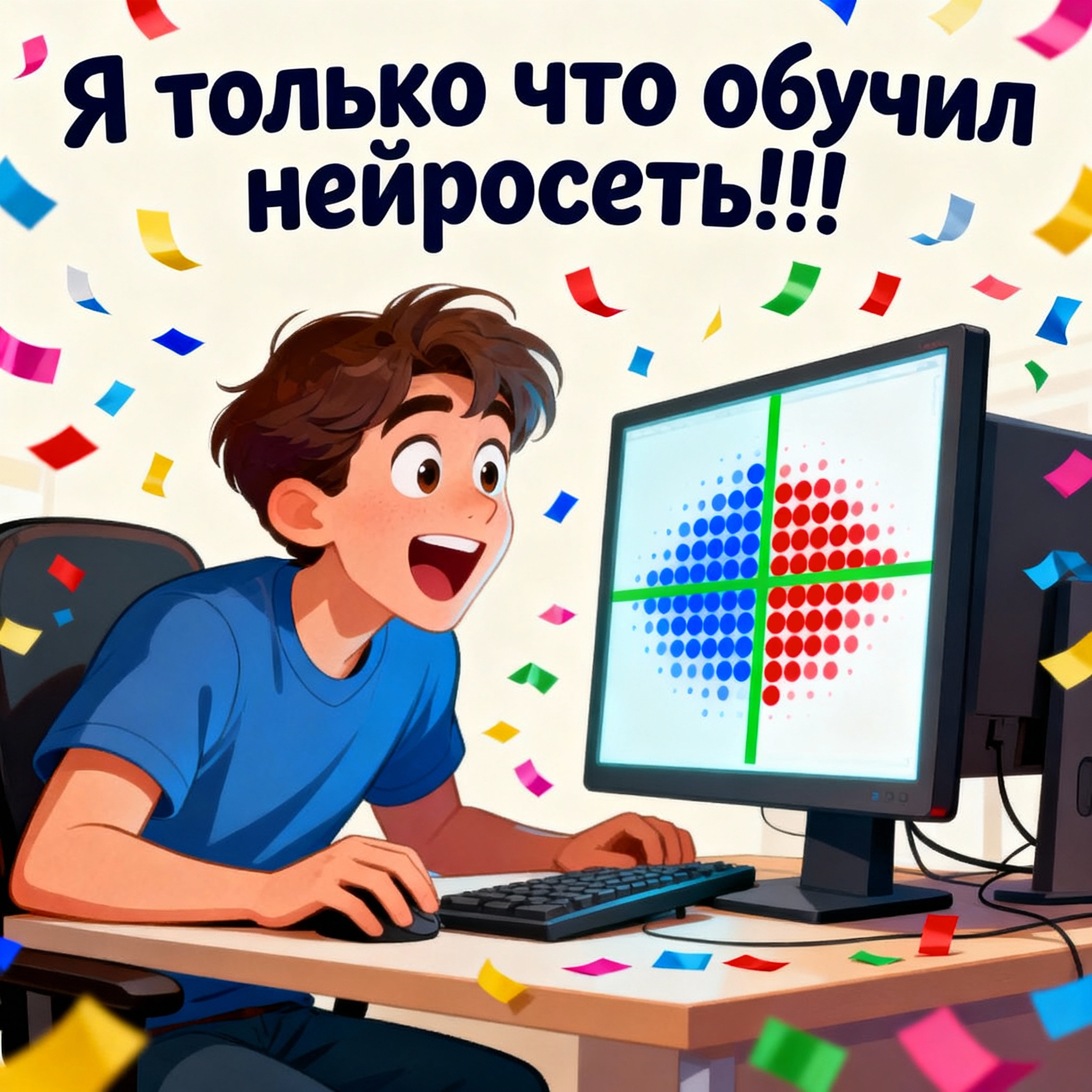 Я запустил нейросеть!
